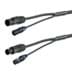Toon details voor combi Power+DMX 2,5mm2 powerCON TRUE1 + XLR5-1p zwart  1,5m Afbeelding van combi Power+DMX 2,5mm2 powerCON TRUE1 + XLR5-1p zwart  1,5m