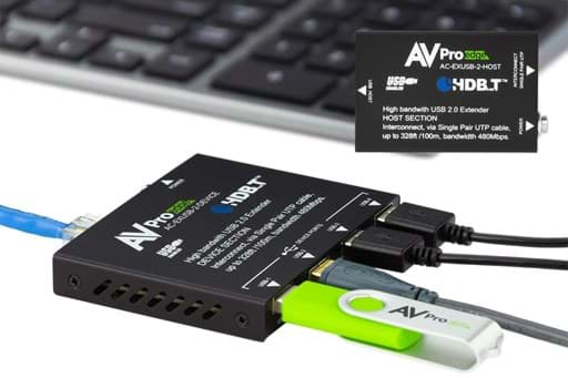 USB 3.0 en 2.0 over afstand USB 3.0 en 2.0 over afstand