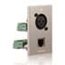 Toon details voor BossAV - XLR 3pin female + RJ11 Wallplate 1 slot Afbeelding van BossAV - XLR 3pin female + RJ11 Wallplate 1 slot