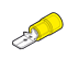 Toon details voor vlaksteker female geisoleerd 4-6mm2 geel 6.35mx0.8mm PC-V0 VPE100 Afbeelding van vlaksteker female geisoleerd 4-6mm2 geel 6.35mx0.8mm PC-V0 VPE100