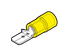 Toon details voor vlaksteker male geisoleerd 4-6mm2 geel  6.35x0.8mm PC-V0 VPE100 Afbeelding van vlaksteker male geisoleerd 4-6mm2 geel  6.35x0.8mm PC-V0 VPE100