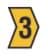 Toon details voor Helagrip merker 2-5mm 3 geel ROL1000 Afbeelding van Helagrip merker 2-5mm 3 geel ROL1000