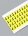 Toon details voor Letterkaart -J- zwart op geel 6x9mm (144 per kaart) Afbeelding van Letterkaart -J- zwart op geel 6x9mm (144 per kaart)