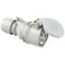 Toon details voor CEE koppeling 5p  16A  40-50V 1h wit IP44 PCE Afbeelding van CEE koppeling 5p  16A  40-50V 1h wit IP44 PCE