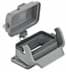 Toon details voor Han 10B-1LOCK aanbouw + kap metaal grijs Afbeelding van Han 10B-1LOCK aanbouw + kap metaal grijs