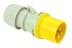 Toon details voor CEE steker 3p  16A 110V 4h geel IP44 PCE Afbeelding van CEE steker 3p  16A 110V 4h geel IP44 PCE