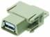 Toon details voor Han module USB 2.0 female/female 1mod. Afbeelding van Han module USB 2.0 female/female 1mod.