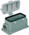 Toon details voor Han 16B-2LOCK opbouw hoog 1xPG29 + kap grijs Afbeelding van Han 16B-2LOCK opbouw hoog 1xPG29 + kap grijs
