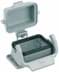 Toon details voor Han  6B-1LOCK aanbouw + kap-PVC grijs Afbeelding van Han  6B-1LOCK aanbouw + kap-PVC grijs
