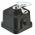 Toon details voor Han  3A-1LOCK kap metaal chassis female zwart Afbeelding van Han  3A-1LOCK kap metaal chassis female zwart