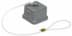 Toon details voor Han  3A-1LOCK kap metaal koppelhuis female grijs Afbeelding van Han  3A-1LOCK kap metaal koppelhuis female grijs