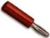 Zeige Details für banaansteker 4mm hard-pvc rood Bild von banaansteker 4mm hard-pvc rood