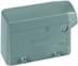 Toon details voor Han 16B-2LOCK kabelhuis laag zij-invoer M25 grijs Afbeelding van Han 16B-2LOCK kabelhuis laag zij-invoer M25 grijs