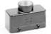 Toon details voor Han 16B-2LOCK kabelhuis laag top-invoer PG21 zwart Afbeelding van Han 16B-2LOCK kabelhuis laag top-invoer PG21 zwart