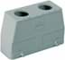 Zeige Details für Han 24B-2LOCK kabelhuis hoog top-invoer 2xPG21 grijs Bild von Han 24B-2LOCK kabelhuis hoog top-invoer 2xPG21 grijs