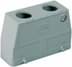 Toon details voor Han 16B-2LOCK kabelhuis hoog top-invoer 2xM25 grijs Afbeelding van Han 16B-2LOCK kabelhuis hoog top-invoer 2xM25 grijs