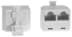 Show details for RJ45 koppelstuk-T 1M+2F 1:1 Picture of RJ45 koppelstuk-T 1M+2F 1:1