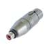 Show details for adapter XLR-3p-female <> RCA female Picture of adapter XLR-3p-female <> RCA female