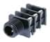 Show details for slim-line stereo jack switched fully threaded nose Picture of slim-line stereo jack switched fully threaded nose