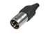 Show details for XLR kabeldeel 3 pin pen TOP IP65 goudcontacten Picture of XLR kabeldeel 3 pin pen TOP IP65 goudcontacten