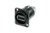 Toon details voor adapter USB 2.0 A-B reversible in D-housing black Afbeelding van adapter USB 2.0 A-B reversible in D-housing black