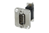Show details for adapter D-sub  9p male <> female in D-housing nickel Picture of adapter D-sub  9p male <> female in D-housing nickel