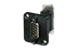 Show details for adapter D-sub  9p male <> female in D-housing black Picture of adapter D-sub  9p male <> female in D-housing black