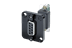 Show details for adapter D-sub  9p female <> female in D-housing black Picture of adapter D-sub  9p female <> female in D-housing black