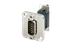 Show details for adapter D-sub 15p male <> female in D-housing nickel Picture of adapter D-sub 15p male <> female in D-housing nickel