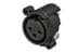 Show details for XLR chassis A 3 pin bus PCB-H no lock/grounded Picture of XLR chassis A 3 pin bus PCB-H no lock/grounded