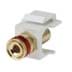 Toon details voor keystone insert speaker binding post gold/red/white Afbeelding van keystone insert speaker binding post gold/red/white