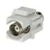 Zeige Details für keystone insert BNC fem-fem white Bild von keystone insert BNC fem-fem white