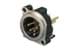 Show details for XLR chassis B 4p male PCB-V Picture of XLR chassis B 4p male PCB-V