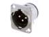 Zeige Details für XLR chassis D 3p male PCB-H Bild von XLR chassis D 3p male PCB-H