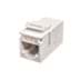 Toon details voor keystone RJ45/RJ45 CAT6A UTP wit SCP Afbeelding van keystone RJ45/RJ45 CAT6A UTP wit SCP
