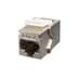 Toon details voor keystone RJ45/RJ45 CAT6A STP SCP Afbeelding van keystone RJ45/RJ45 CAT6A STP SCP