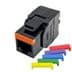 Toon details voor keystone RJ45/110-Toolless CAT5E UTP zwart 180gr SCP Afbeelding van keystone RJ45/110-Toolless CAT5E UTP zwart 180gr SCP