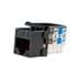 Toon details voor keystone RJ45/IDC CAT6 UTP zwart 90gr SCP Afbeelding van keystone RJ45/IDC CAT6 UTP zwart 90gr SCP