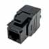 Toon details voor keystone RJ45/110-Toolless CAT6 UTP zwart 180gr SCP Afbeelding van keystone RJ45/110-Toolless CAT6 UTP zwart 180gr SCP
