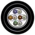 Toon details voor datakabel PATCH CAT6A S/FTP 4PxAWG24/7 PUR zwart CatSnake Belden HA500 Afbeelding van datakabel PATCH CAT6A S/FTP 4PxAWG24/7 PUR zwart CatSnake Belden HA500