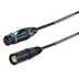 Toon details voor DMX kabel etherCON > XLR 5p F zwart  0,3m Neutrik Afbeelding van DMX kabel etherCON > XLR 5p F zwart  0,3m Neutrik