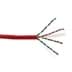 Toon details voor datakabel CAT6 U/UTP 550MHz 4PxAWG23 Dca-s3 rood SCP DS305 Afbeelding van datakabel CAT6 U/UTP 550MHz 4PxAWG23 Dca-s3 rood SCP DS305