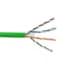Toon details voor datakabel CAT6 U/UTP 550MHz 4PxAWG23 Dca-s2 groen SCP DS305 Afbeelding van datakabel CAT6 U/UTP 550MHz 4PxAWG23 Dca-s2 groen SCP DS305