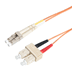 Toon details voor patchcord MultiMode Duplex LC-SC  0.5m OM2 Orange d2mm Enhanced Afbeelding van patchcord MultiMode Duplex LC-SC  0.5m OM2 Orange d2mm Enhanced