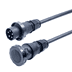Toon details voor verlengkabel H07RNF 10mm2 CEE 5 pin 63A 400V zwart(rd) Bals 10m Afbeelding van verlengkabel H07RNF 10mm2 CEE 5 pin 63A 400V zwart(rd) Bals 10m