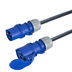 Toon details voor verlengkabel H07RNF 4mm2 CEE 3 pin 32A 230V blauw PCE  5,0m Afbeelding van verlengkabel H07RNF 4mm2 CEE 3 pin 32A 230V blauw PCE  5,0m