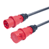Toon details voor verlengkabel H07RNF 4mm2 CEE 5 pin 32A 400V rood Bals  5,0m Afbeelding van verlengkabel H07RNF 4mm2 CEE 5 pin 32A 400V rood Bals  5,0m