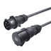 Toon details voor verlengkabel H07RNF 4mm2 CEE 5 pin 32A 400V zwart(rd) Bals  5,0m Afbeelding van verlengkabel H07RNF 4mm2 CEE 5 pin 32A 400V zwart(rd) Bals  5,0m