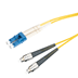 Toon details voor patchcord SingleMode Duplex LC-FC  1.0m G652D Yellow d2mm Enhanced Afbeelding van patchcord SingleMode Duplex LC-FC  1.0m G652D Yellow d2mm Enhanced