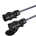 Toon details voor verlengkabel H07RNF 6mm2 CEE 5 pin 32A 400V zwart(rd) PCE 20m Afbeelding van verlengkabel H07RNF 6mm2 CEE 5 pin 32A 400V zwart(rd) PCE 20m